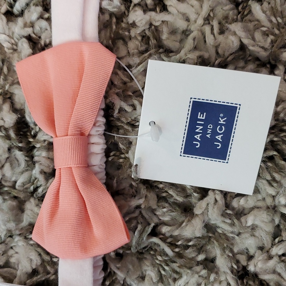 NEW Janie and Jack Soft Elastic Baby Bow